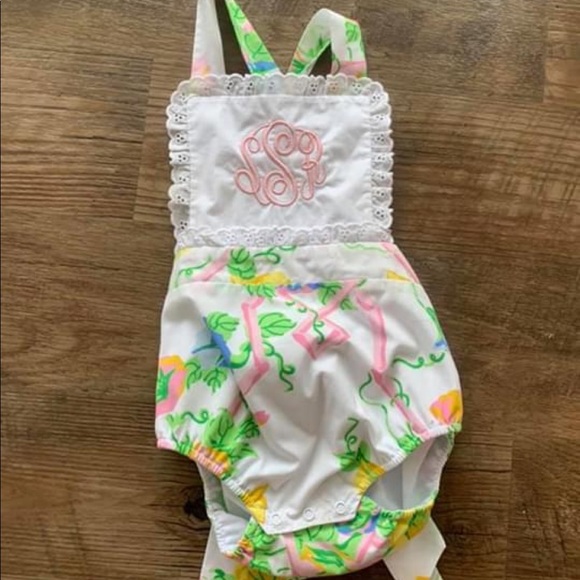 The Beaufort Bonnet Company Other - TBBC Sally Sunsuit with “SSR” Monogram